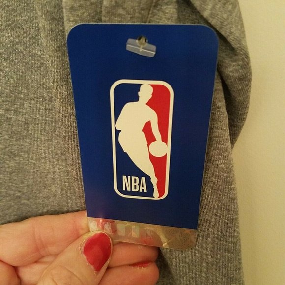 Brooklyn Nets 1/4 Zip Pullover Long Sleeve Gray NBA STORE MEN'S XL NEW WITH TAGS - Picture 2 of 2